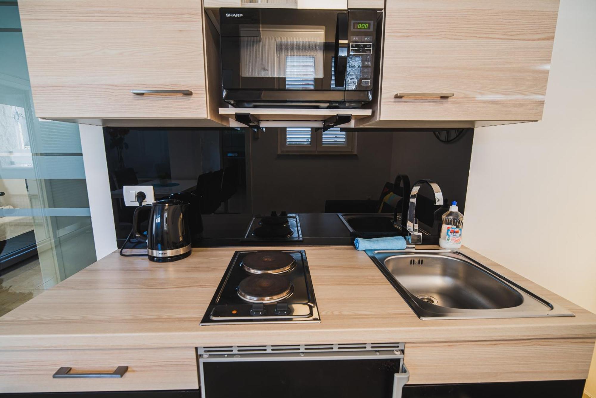 Downtown Park Apartments With Balcony Vodice Ruang foto